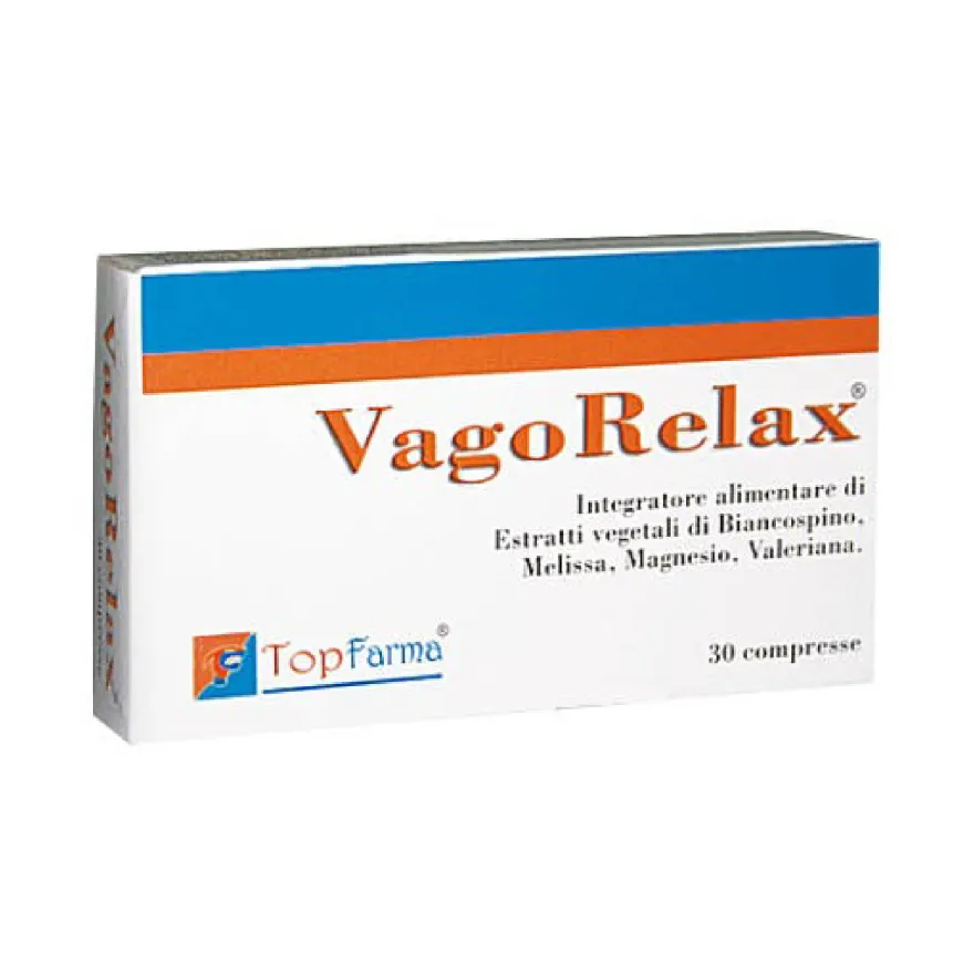 Vagorelax Integratore Di Biancospino 30 Compresse