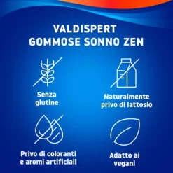 Valdispert Gommose Sonno Zen 30 Pastiglie Gommose