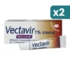 Vectavir Crema 1% 2 confezioni da 2 Grammi