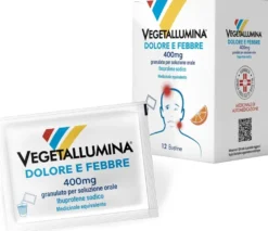 Vegetallumina Dolore E Febbre 400mg Granulato Soluzione Orale 12 Bustine