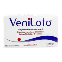 Veniloto Integratore Base Di Flavonoidi E Bromelina 30 Compresse