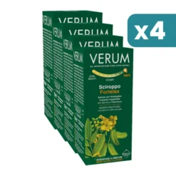 Verum Fortelax Sciroppo Transito Intestinale 4 confezioni da 126g