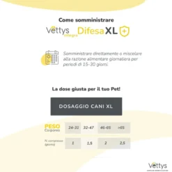 Vettys Integra Difesa Xl Cane 30 Compresse Masticabili