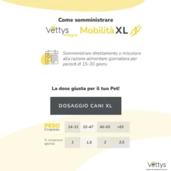 Vettys Integra Mobilità Xl Cani 30 Compresse Masticabili