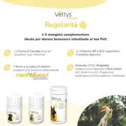 Vettys Integra Regolarità Gatto 30 Compresse Masticabili