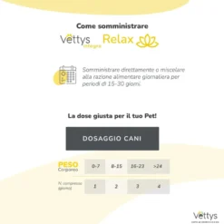 Vettys Integra Relax Cane 30 Compresse Masticabili