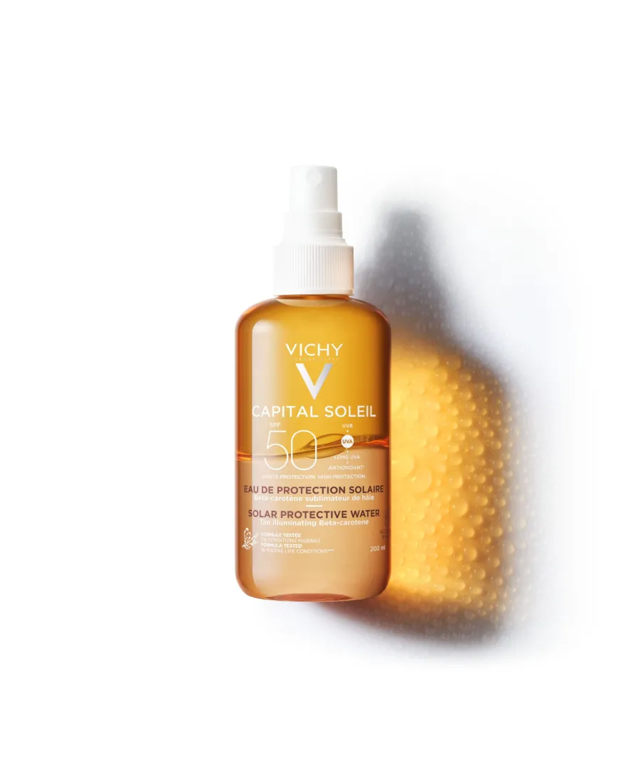 Vichy Capital Soleil Acqua Solare Protettiva Abbronzatura Intensa Spf50 200ml