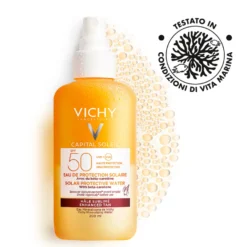 Vichy Capital Soleil Acqua Solare Protettiva Abbronzatura Intensa Spf50 200ml