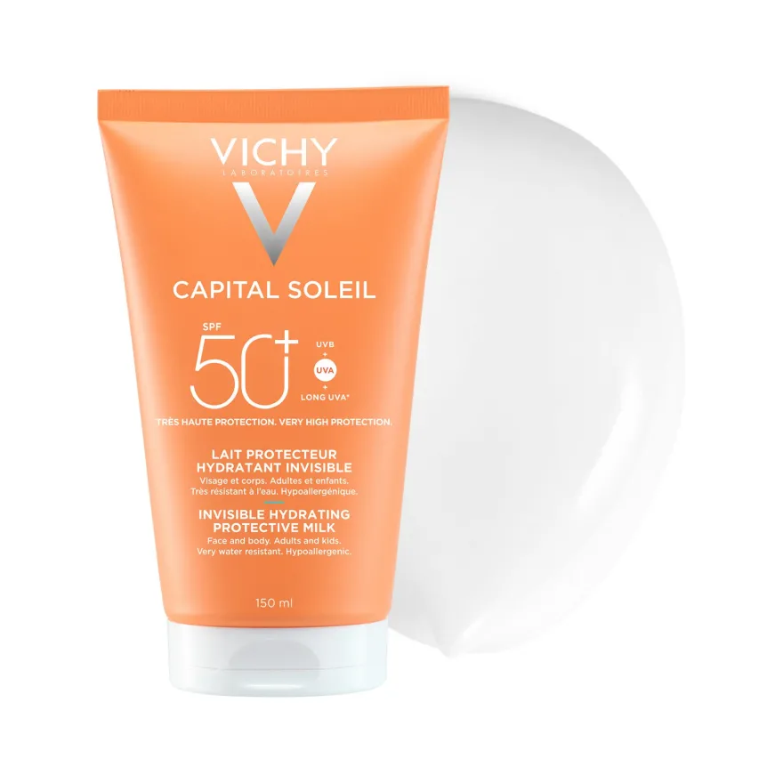 Vichy Capital Soleil Hydra Body Milk Spf50+ Protezione Solare 150ml