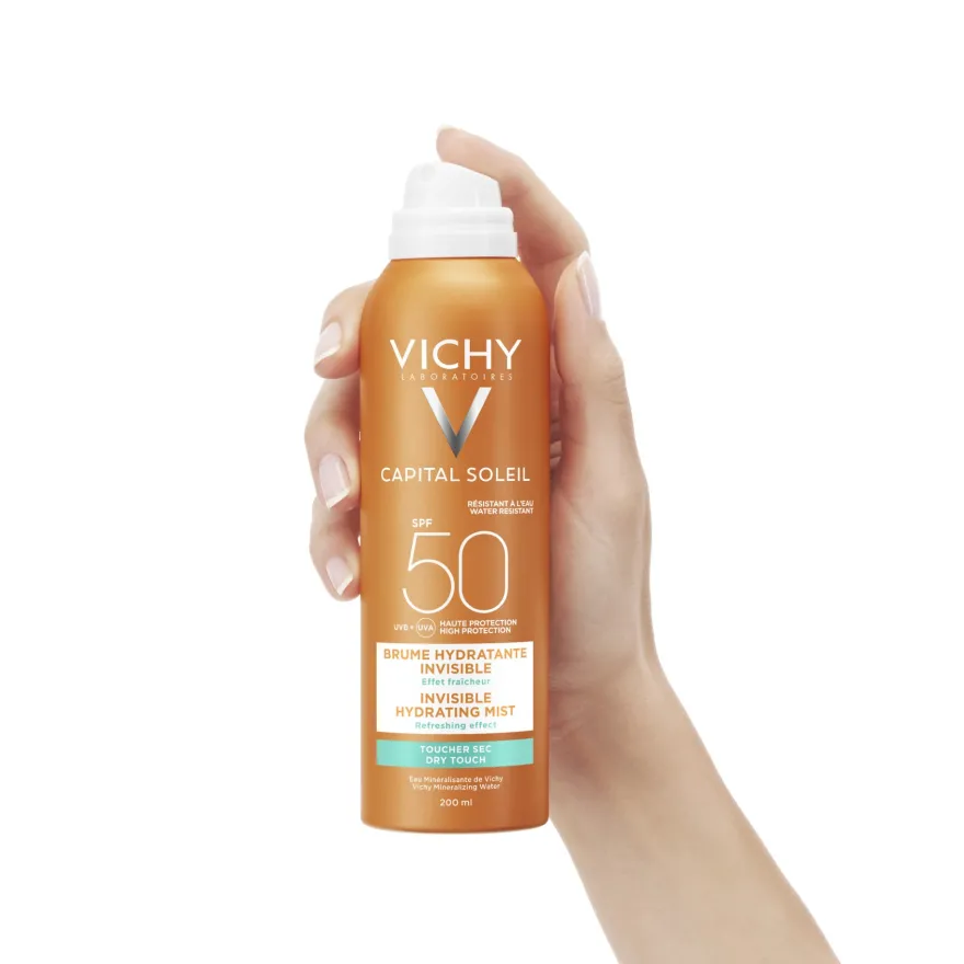 Vichy Capital Soleil Spray Invisibile Idratante Spf 50 200ml