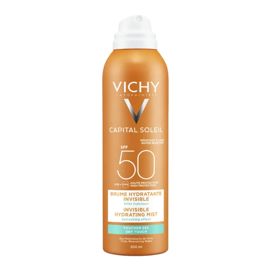 Vichy Capital Soleil Spray Invisibile Idratante Spf 50 200ml