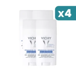 Vichy Deodorante 24h Effetto Asciutto 4 confezioni da Stick 40ml