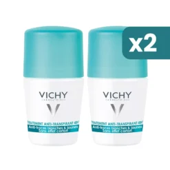 Vichy Deodorante Roll-on antitraspirante pelle sensibile bipacco 2x50ml