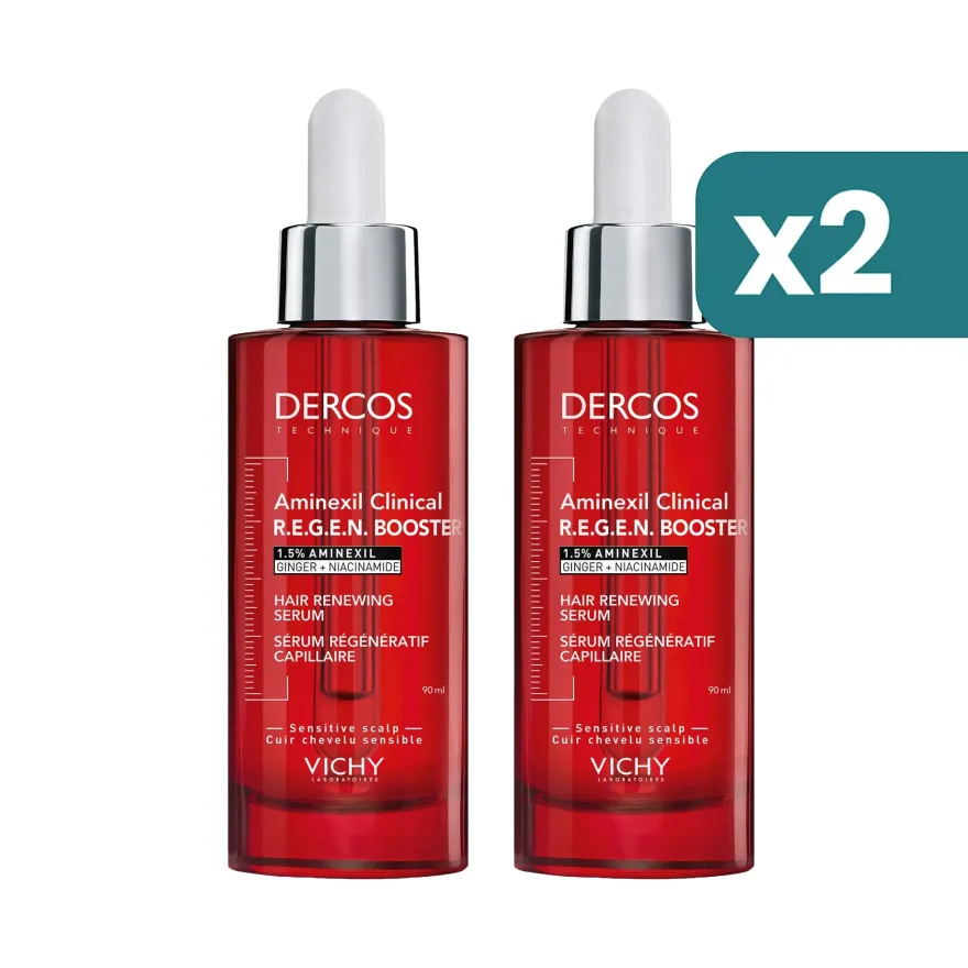 Vichy Dercos Aminexil Clinical R.e.g.e.n. Booster crescita capelli bipacco