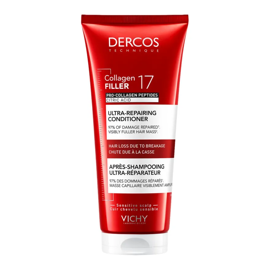 Vichy Dercos Collagen 17 Filler Balsamo Ultra Riparatore 200ml