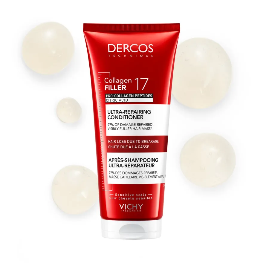 Vichy Dercos Collagen 17 Filler Balsamo Ultra Riparatore 200ml