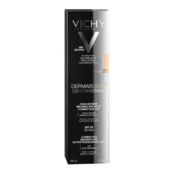 Vichy Dermablend 3d Fondotinta Coprente Pelle Grassa Con Imperfezioni Tonalità 25 30ml