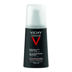 Vichy Homme Deodorante 24h Spray Ultra-fresco Testato Dermatologicamente 4 confezioni da 100ml