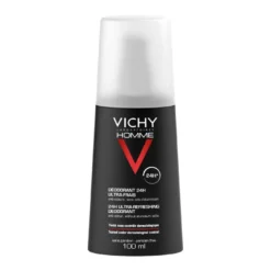 Vichy Homme Deodorante 24h Spray Ultra-fresco Testato Dermatologicamente 4 confezioni da 100ml