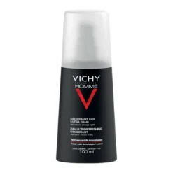 Vichy Homme Deodorante 24h Spray Ultra-fresco Testato Dermatologicamente 4 confezioni da 100ml