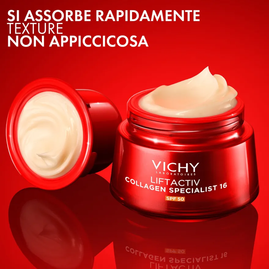 Vichy Liftactiv Collagen Specialist 16 Ricarica Crema Viso Anti-età Spf50 50ml