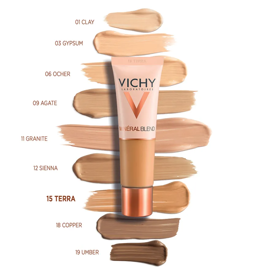 Vichy Minéral Blend Fondotinta Idratante 15 Terra 30ml