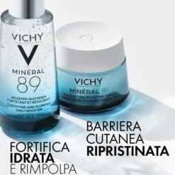 Vichy Minéral 89 Booster Quotidiano Fortificante E Rimpolpante Con Acido Ialuronico 75ml