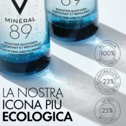 Vichy Minéral 89 Booster Quotidiano Fortificante E Rimpolpante Con Acido Ialuronico 50ml
