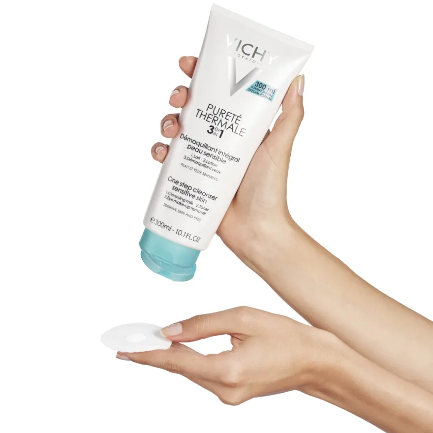 Vichy Pureté Thermale Latte Struccante 3in1 Pelle Sensibile 300ml