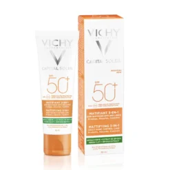 Vichy Trattamento Opacizzante 3 In 1 Effetto Mat Viso Protezione Molto Alta Spf 50+ 50ml