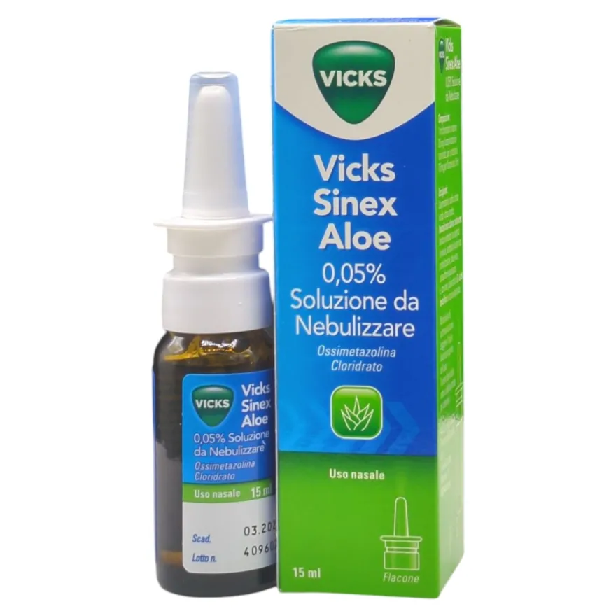 Vicks Sinex Aloe Spray Nasale 15ml