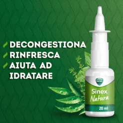 Vicks Sinex Natura Soluzione Salina Ipertonica Decongestionante 20ml