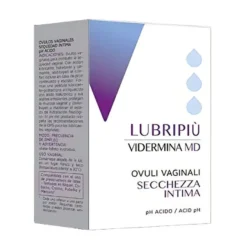 Vidermina Lubripiù Ovuli Vaginali 10 Pezzi