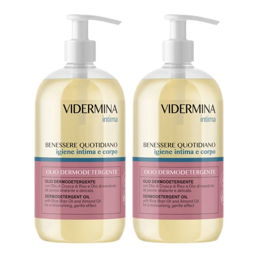 Vidermina Olio Dermodetergente Delicato Igiene Intima 500ml 1 Flacone