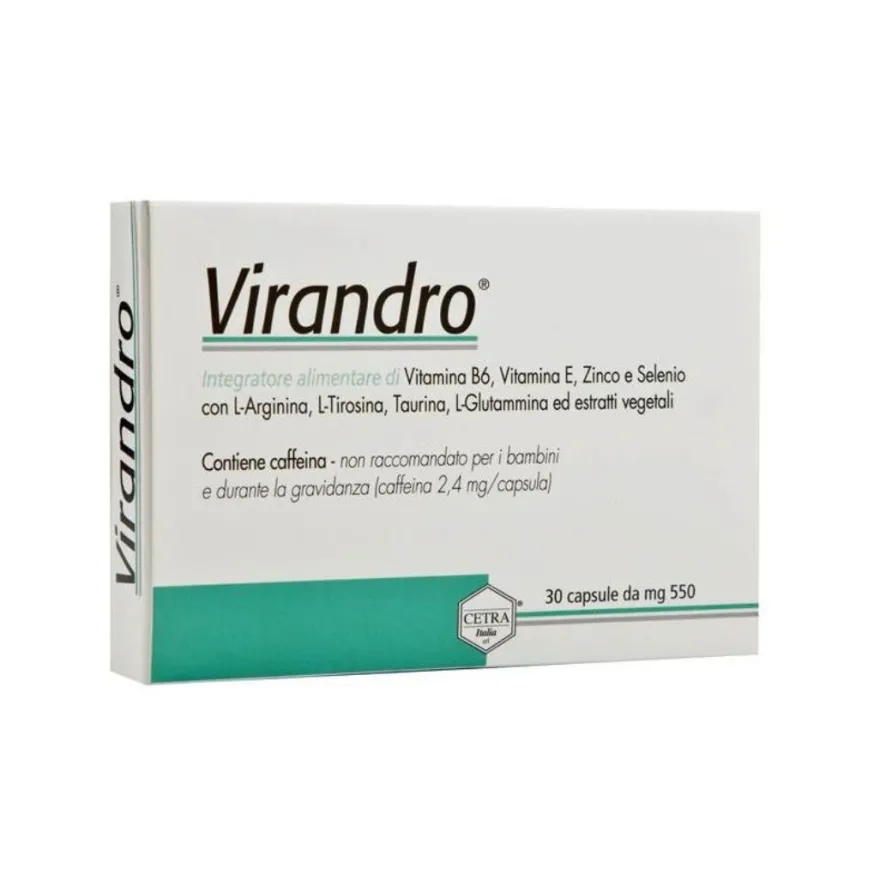 Virandro Integratore Tonificante E Stimolante 30 Compresse