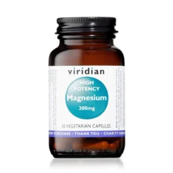 Viridian Magnesium 300 Mg Integratore Energia 30 Capsule
