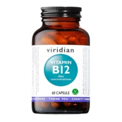 Viridian Vitamin B12 High Potency Integratore Vitamina B12 60 Capsule