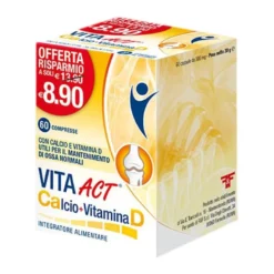 Vita Act Calcio+vitamina D 60 Compresse