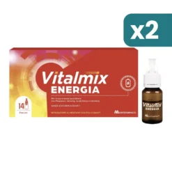 Vitalmix Energia Integratore Tonico Con Ginseng E Pappa Reale 2 confezioni da 14 Flaconcini