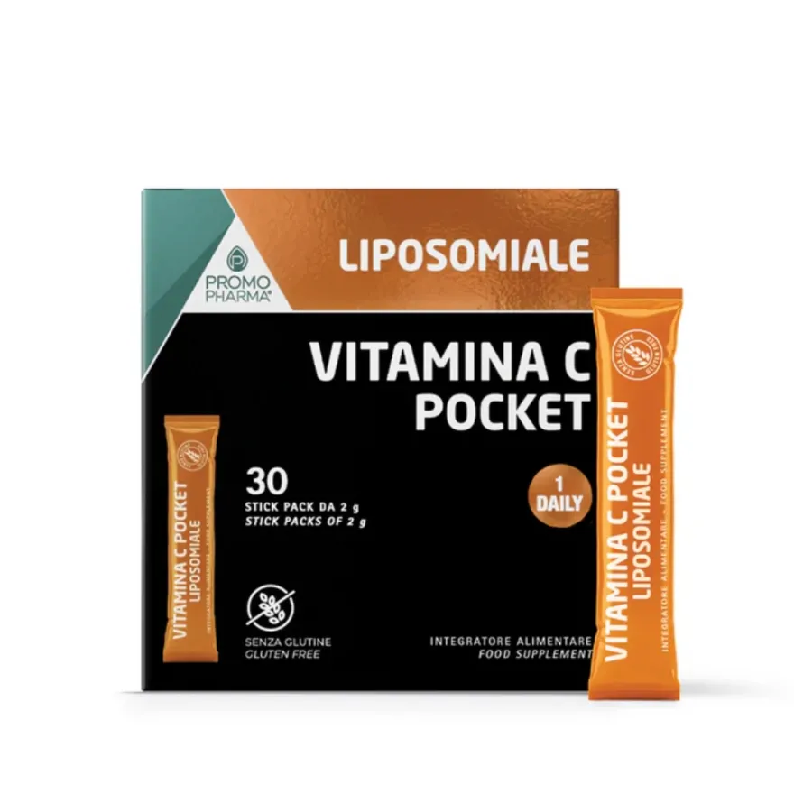 Vitamina C Liposomiale Pocket Integratore Antiossidante 30 Stick