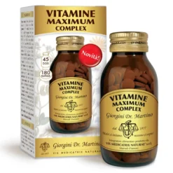 Vitamine Maximum Complex Integratore Multivitaminico 180 Pastiglie