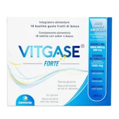 Vitgase Forte Integratore Microcircolo 18 Bustine