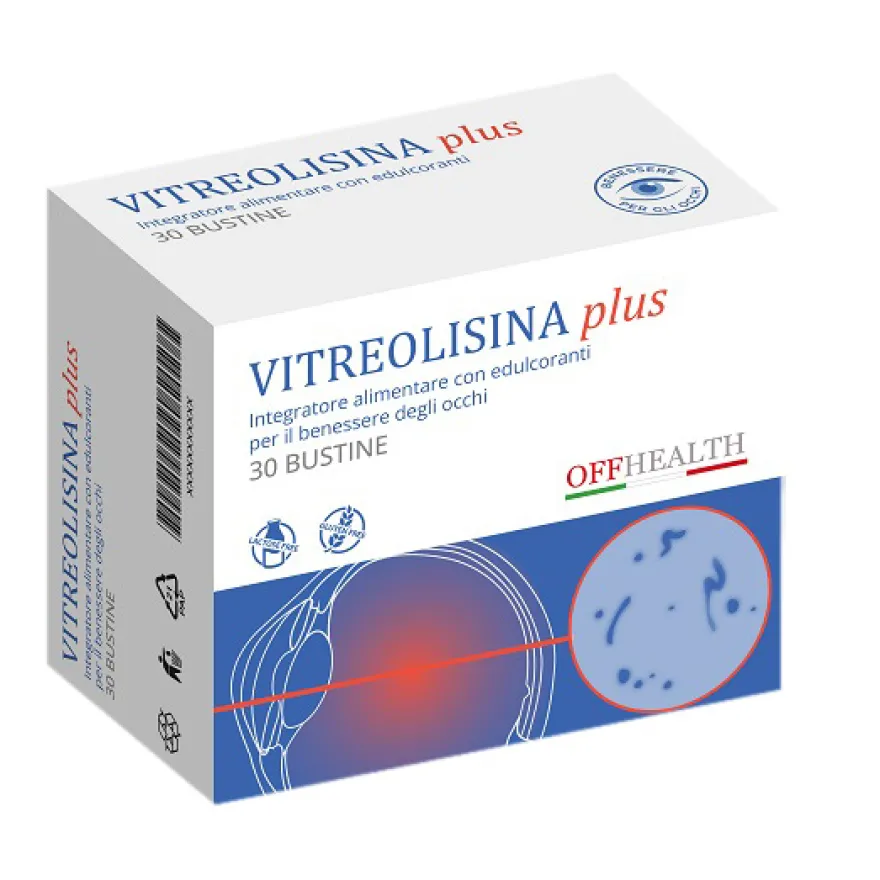 Vitreolisina Plus Integratore Benessere Oculare E Vista 30 Bustine