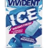 Vivident Ice Peppermint Instant Fresh Cristalli Xilitolo Chewing Gum Morbido 27g