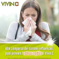 Vivin C 330mg + 200mg febbre e influenza 2x20 compresse effervescenti