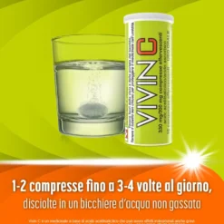 Vivin C 330mg + 200mg febbre e influenza 2x20 compresse effervescenti