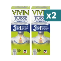 Vivin Tosse Complete sciroppo tosse secca e grassa bipacco 2x150ml
