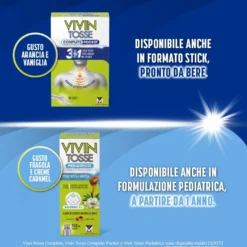 Vivin Tosse Complete sciroppo tosse secca e grassa bipacco 2x150ml