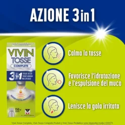 Vivin Tosse Complete sciroppo tosse secca e grassa bipacco 2x150ml