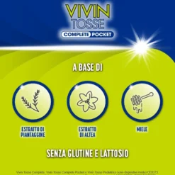 Vivin Tosse Pocket sciroppo bustine monodose tosse bipacco 2x10ml